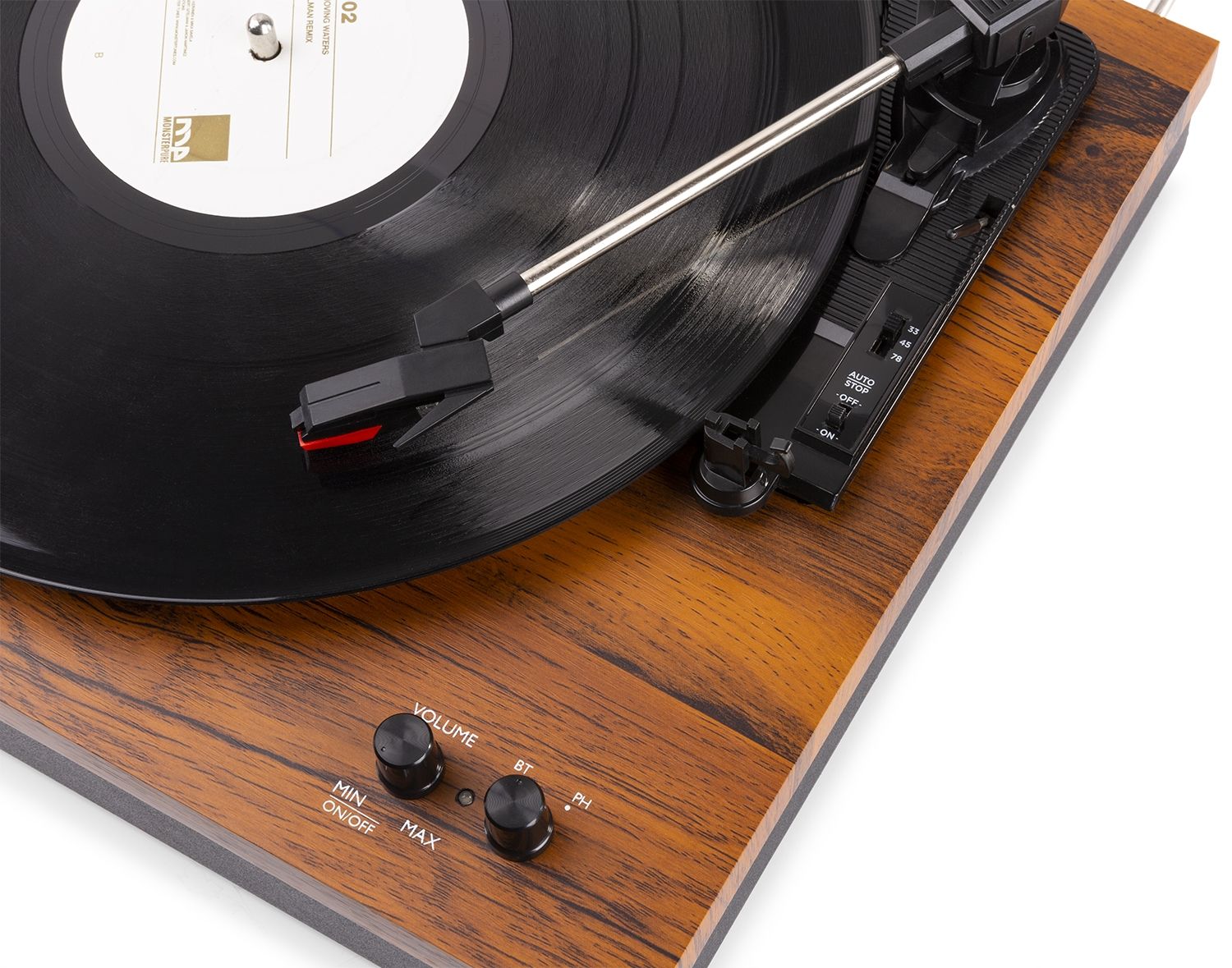 RP165 Record Player Set Wood