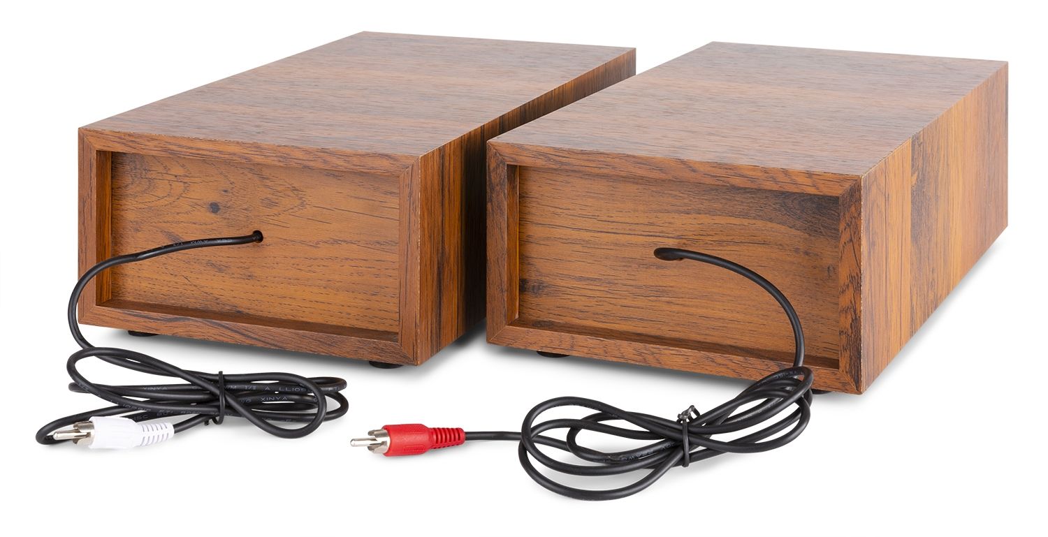 RP165 Record Player Set Wood