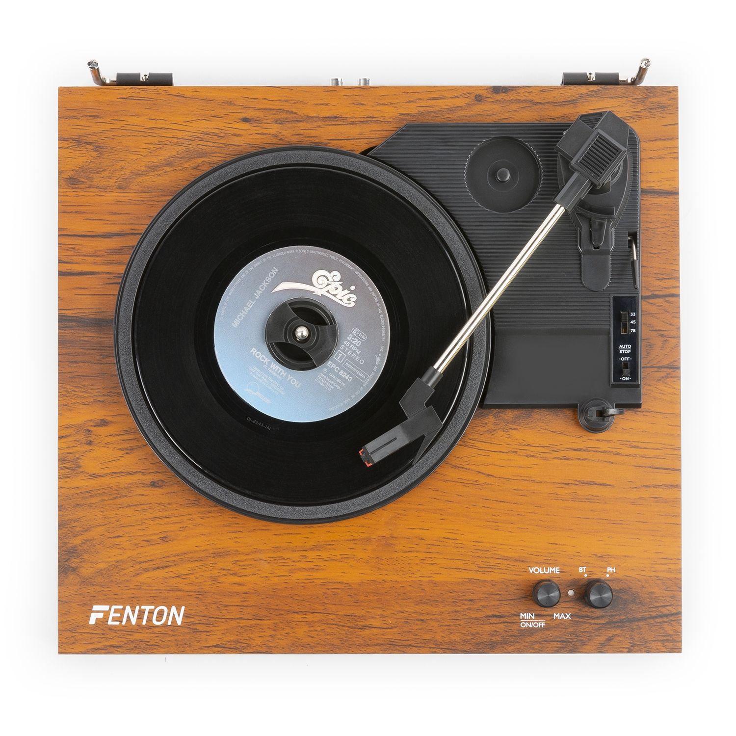 RP165 Record Player Set Wood