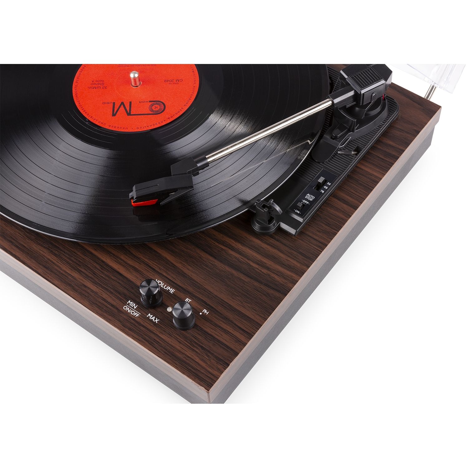 RP165D Record Player Set Dark Wood