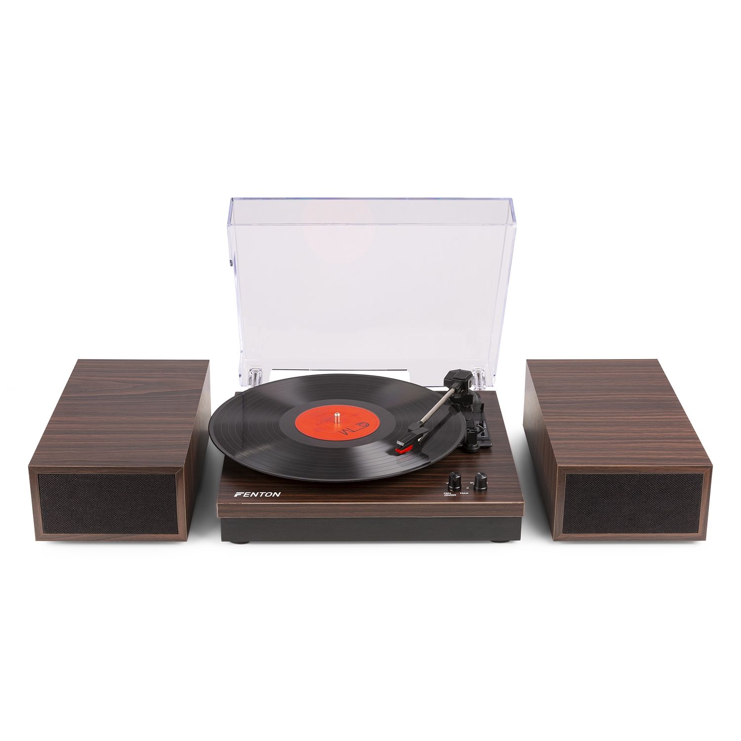RP165D Record Player Set Dark Wood