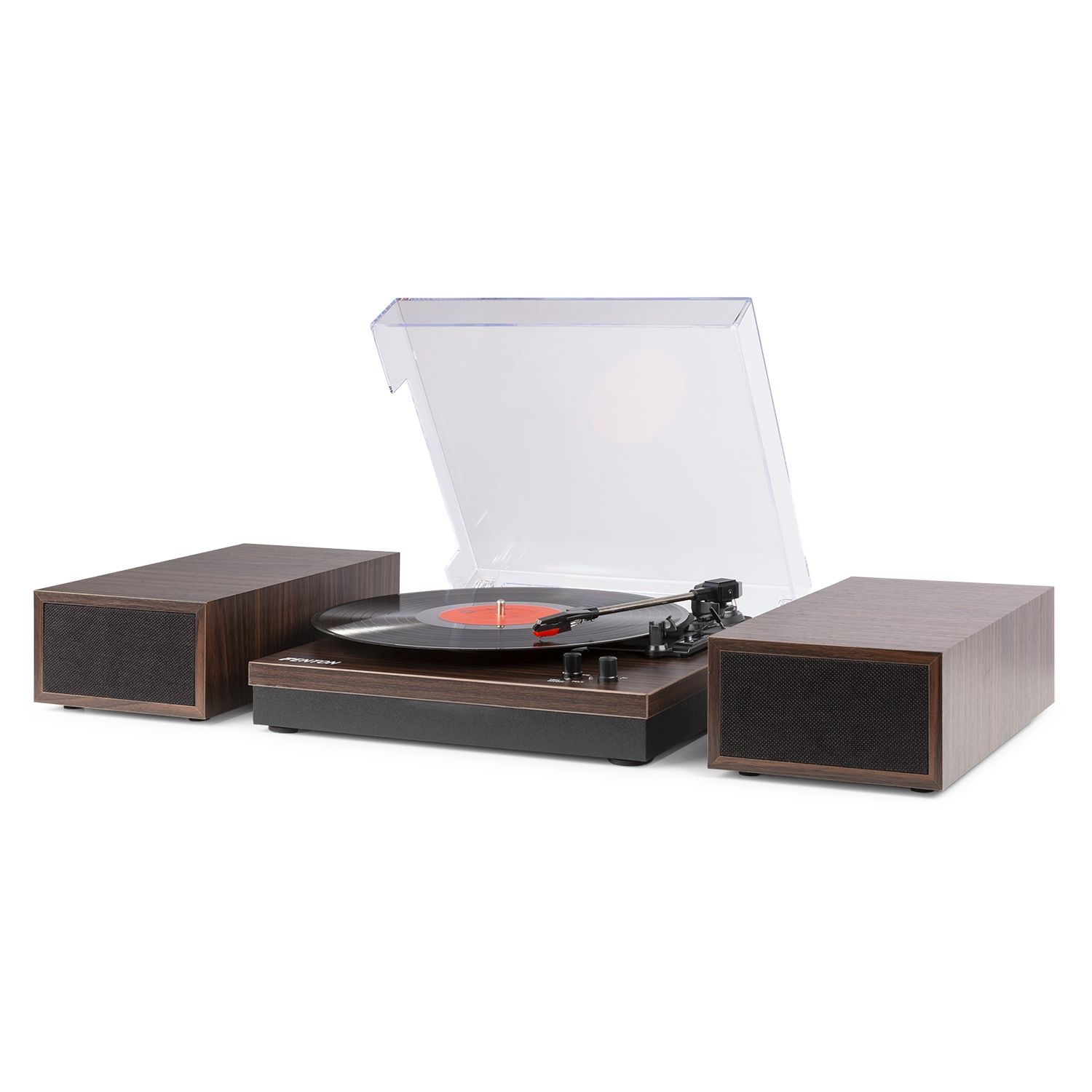 RP165D Record Player Set Dark Wood