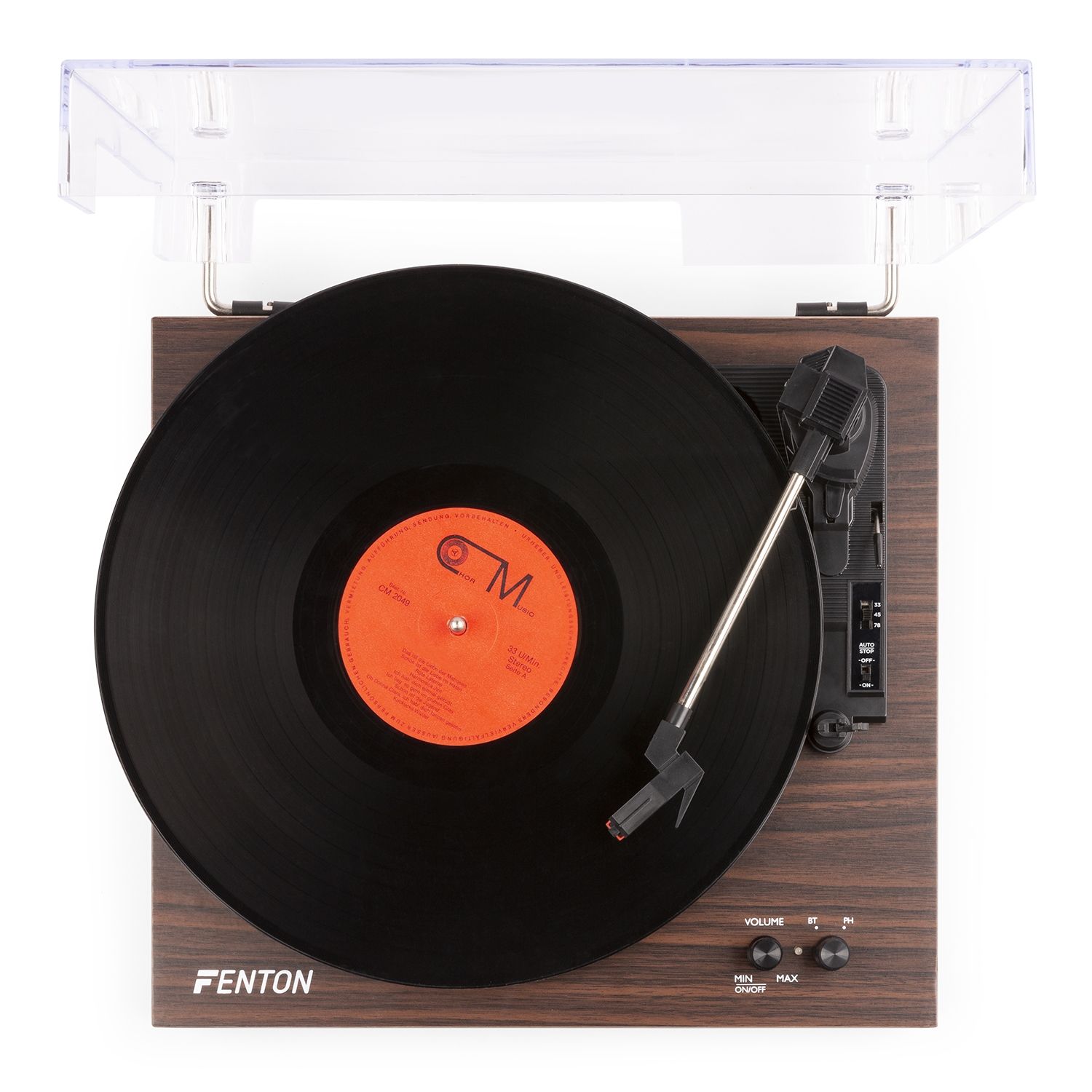 RP165D Record Player Set Dark Wood