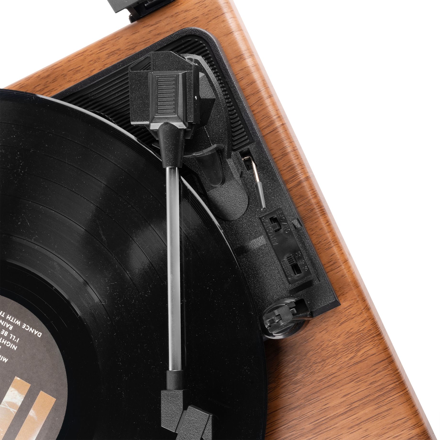 RP112L Record Player BT in/out Light Wood