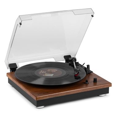 RP112L Record Player BT in/out Light Wood