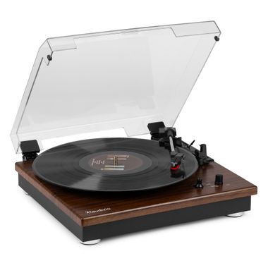 RP112D Record Player BT in/out Dark Wood