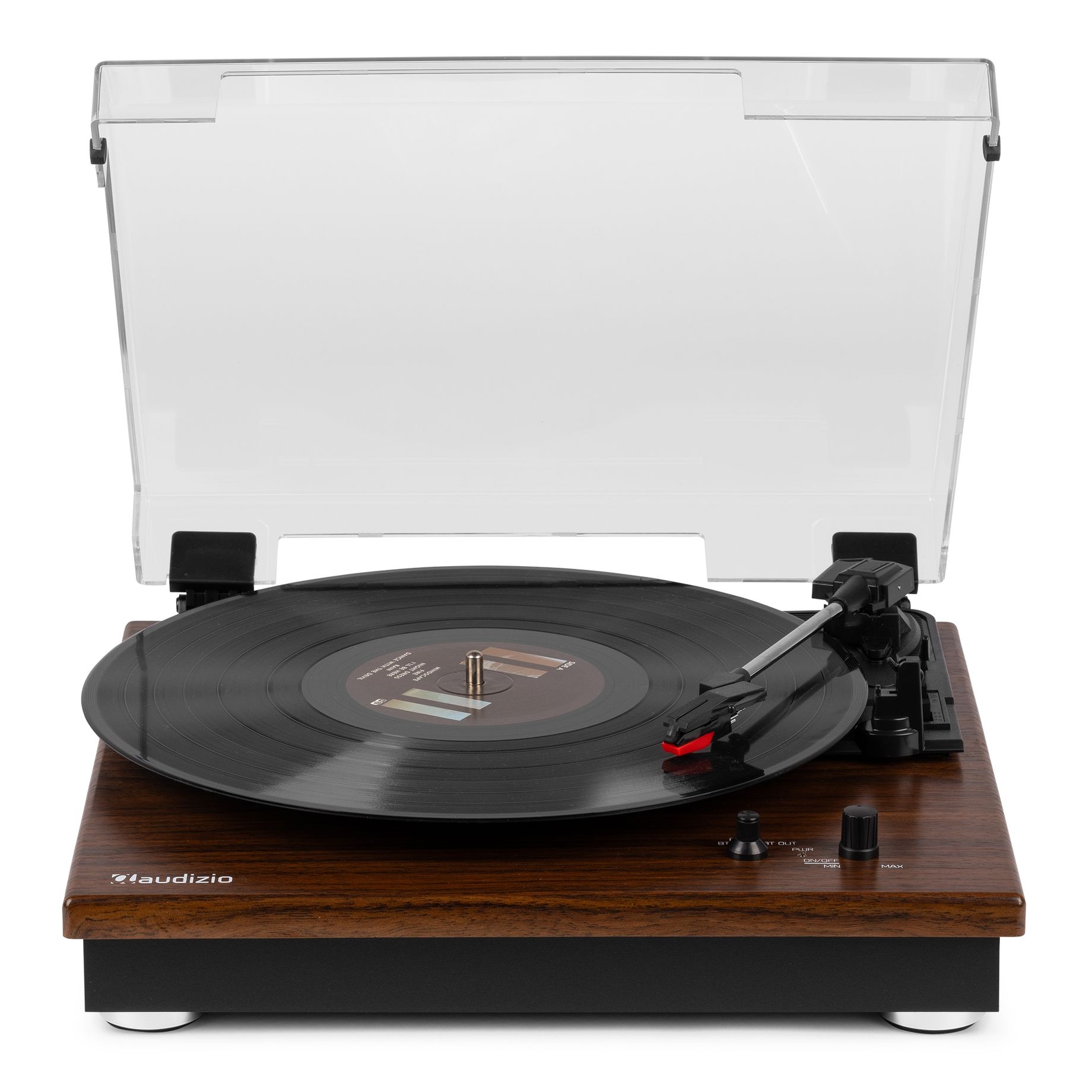 RP112D Record Player BT in/out Dark Wood