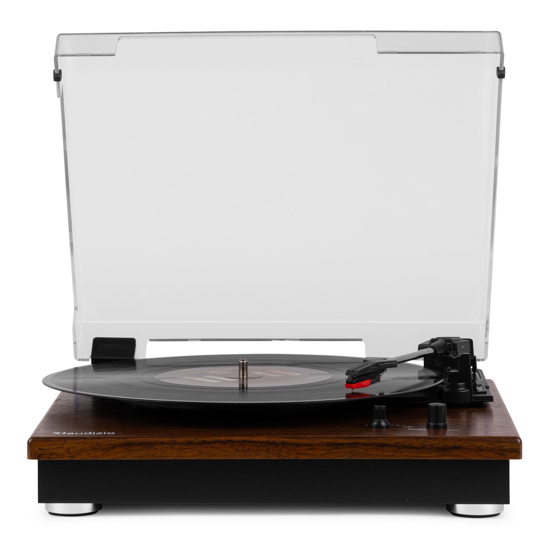 RP112D Record Player BT in/out Dark Wood