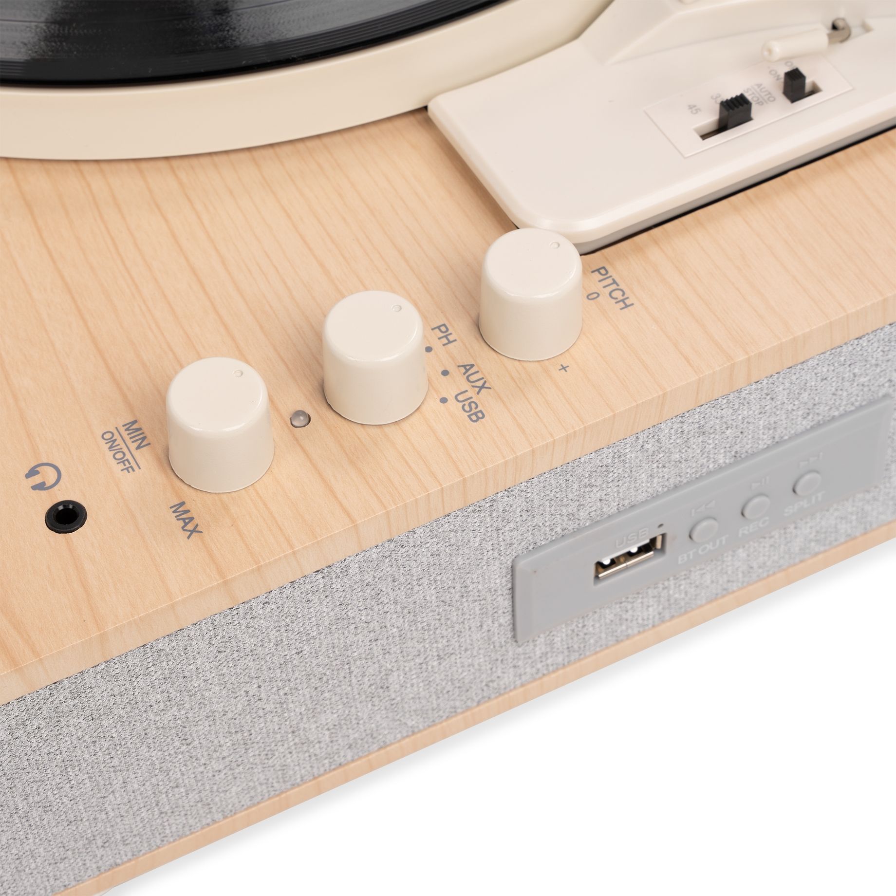 RP162S Record Player HQ BT Natural