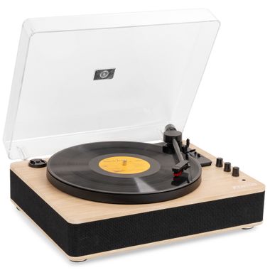 RP162LW Record Player HQ BT Light Wood