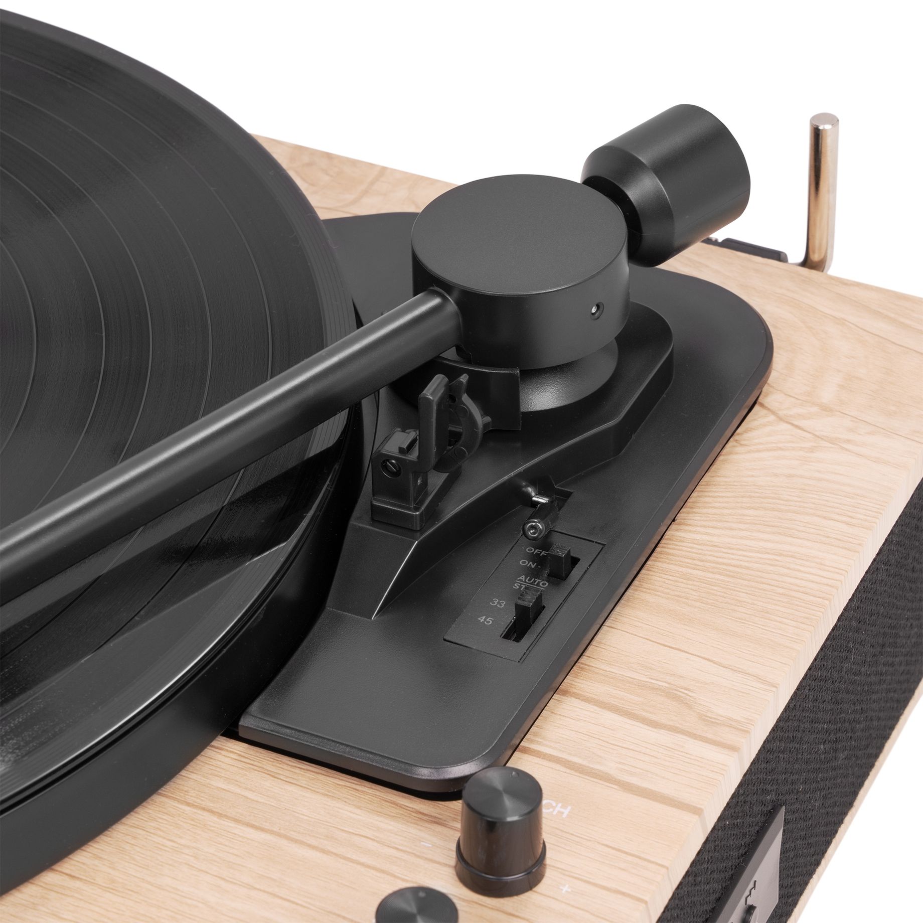 RP162LW Record Player HQ BT Light Wood