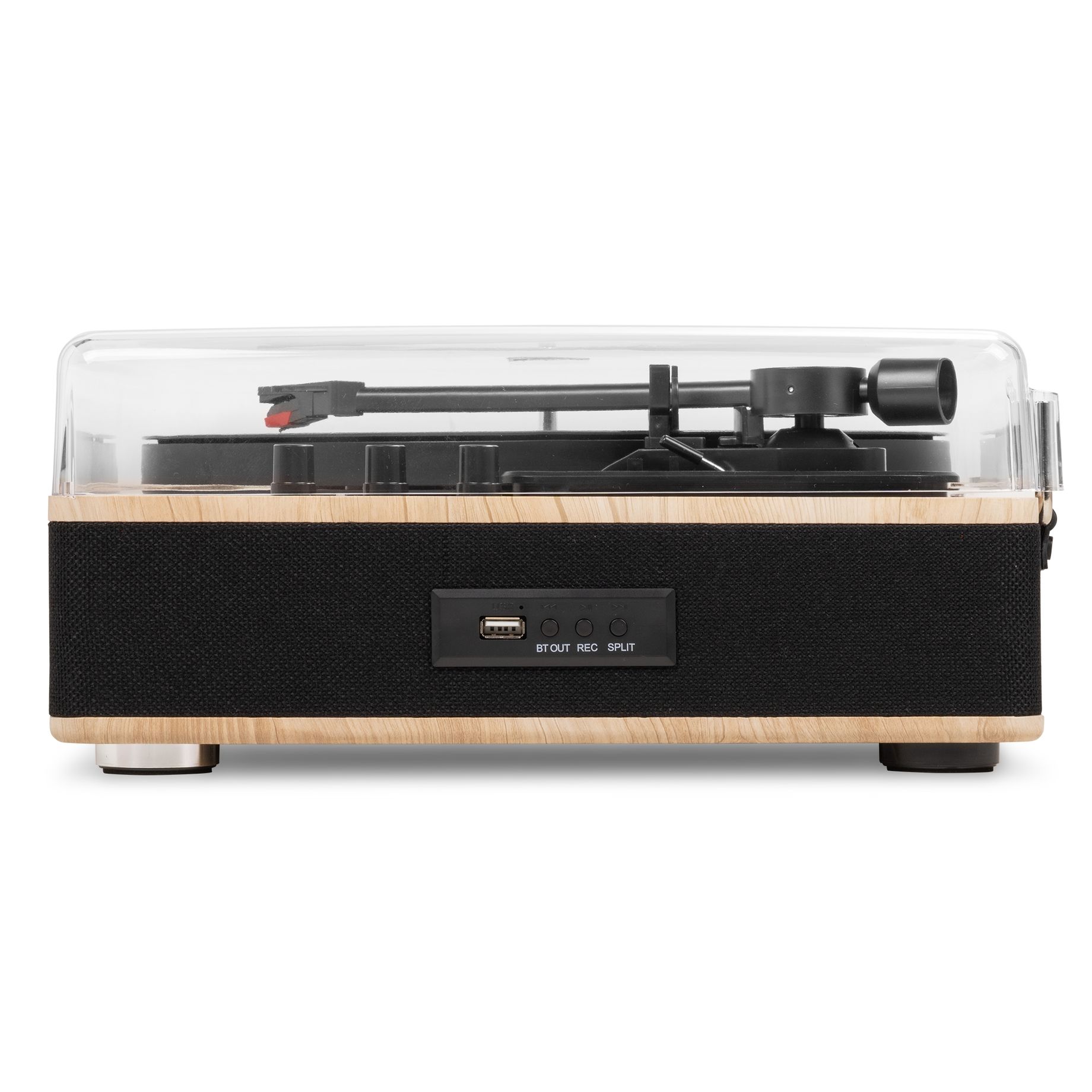 RP162LW Record Player HQ BT Light Wood