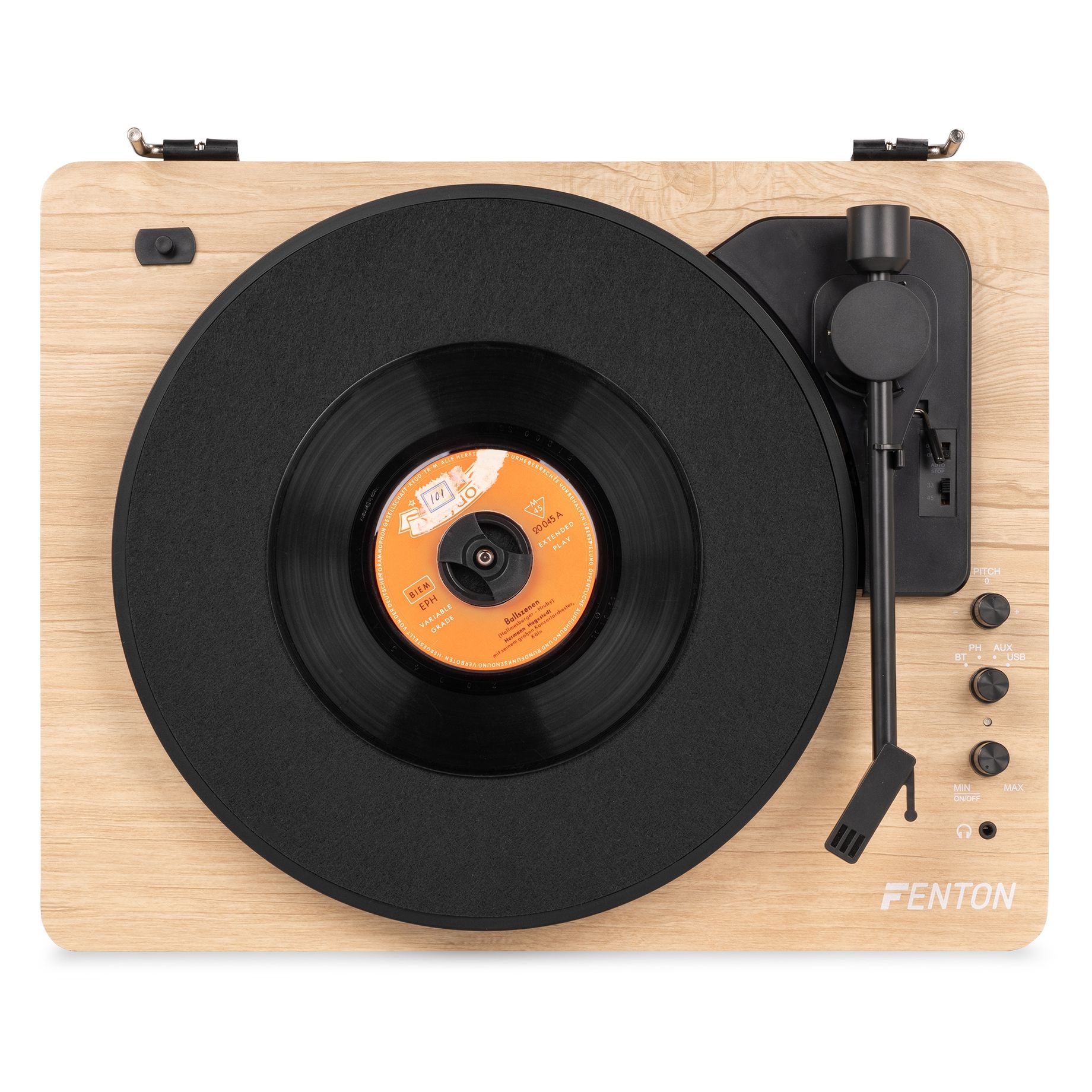 RP162LW Record Player HQ BT Light Wood