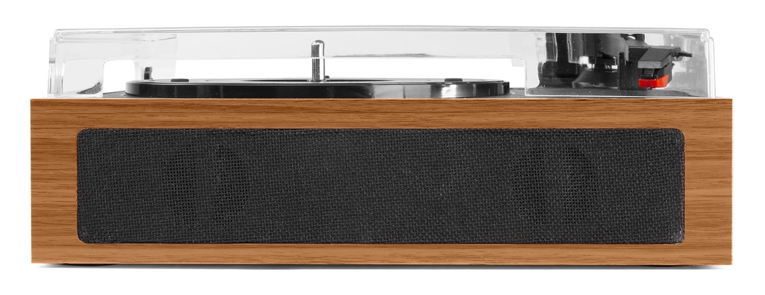 RP170L Record Player with Record Storage Case Wood