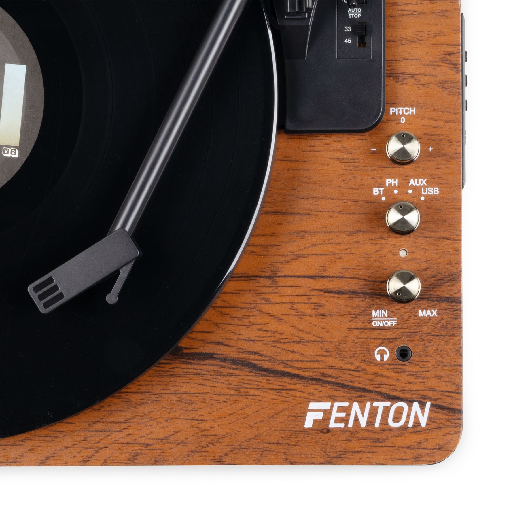 RP162D Record Player HQ BT Dark Wood