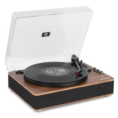 RP162 Record Player HQ BT Walnut Wood