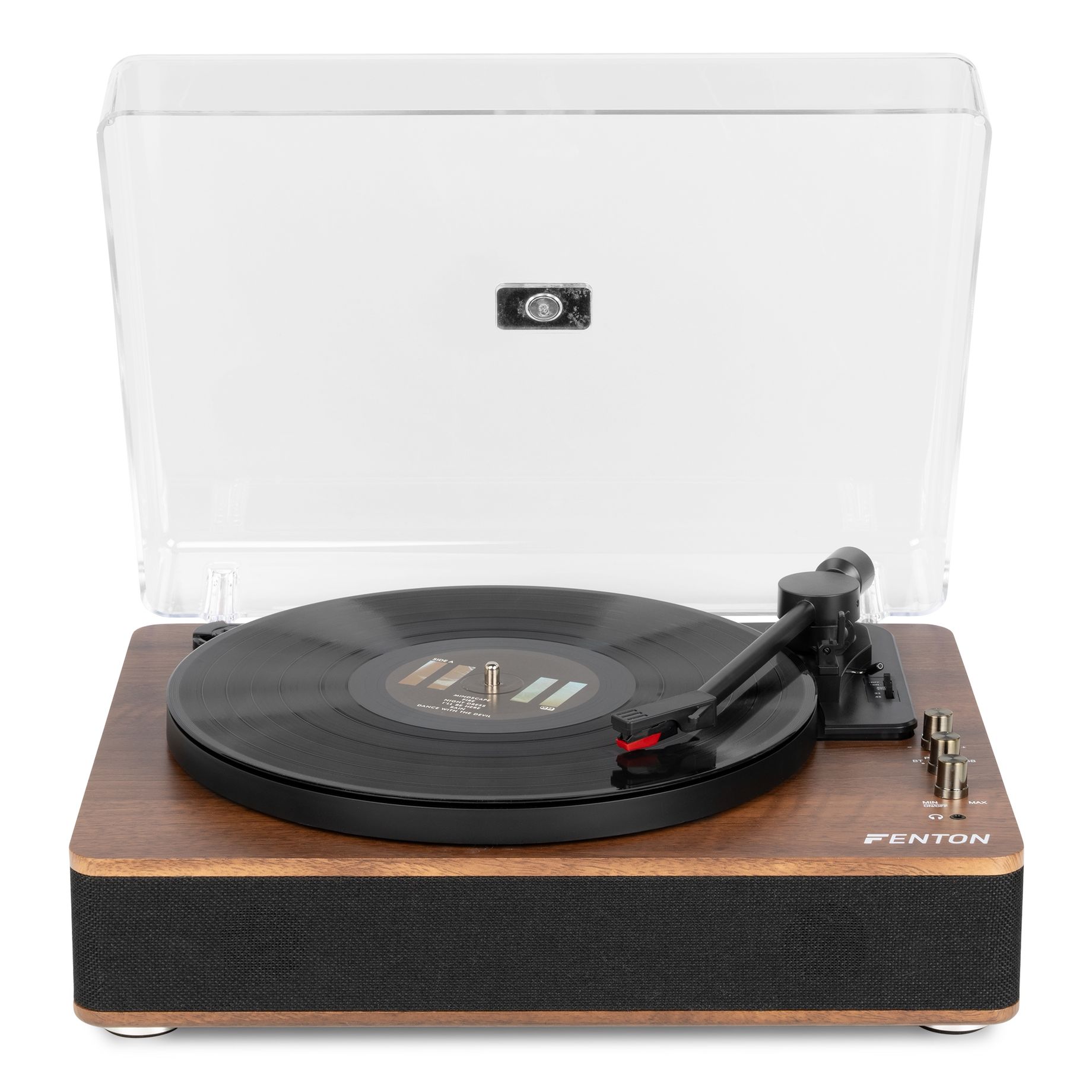 RP162 Record Player HQ BT Walnut Wood