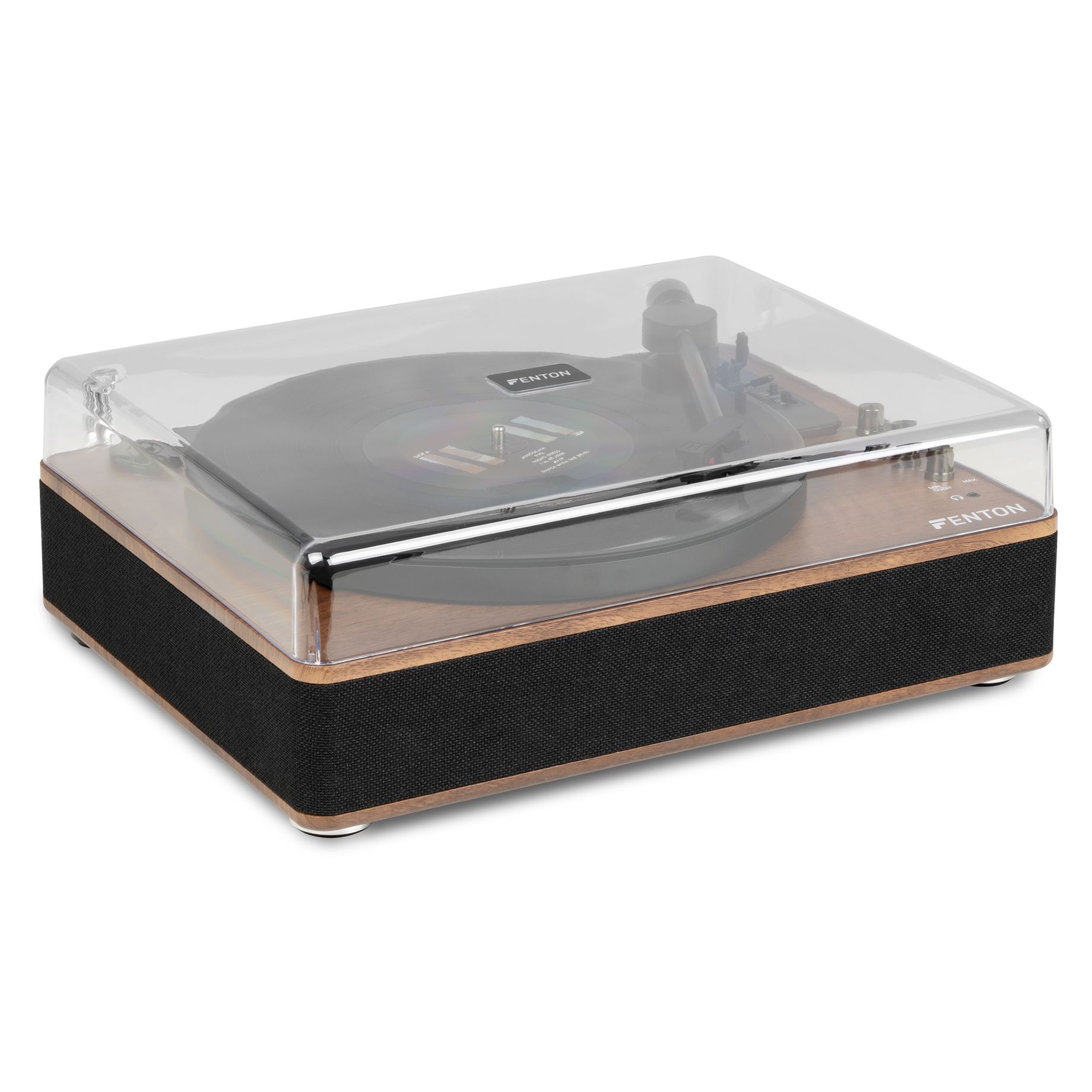 RP162 Record Player HQ BT Walnut Wood