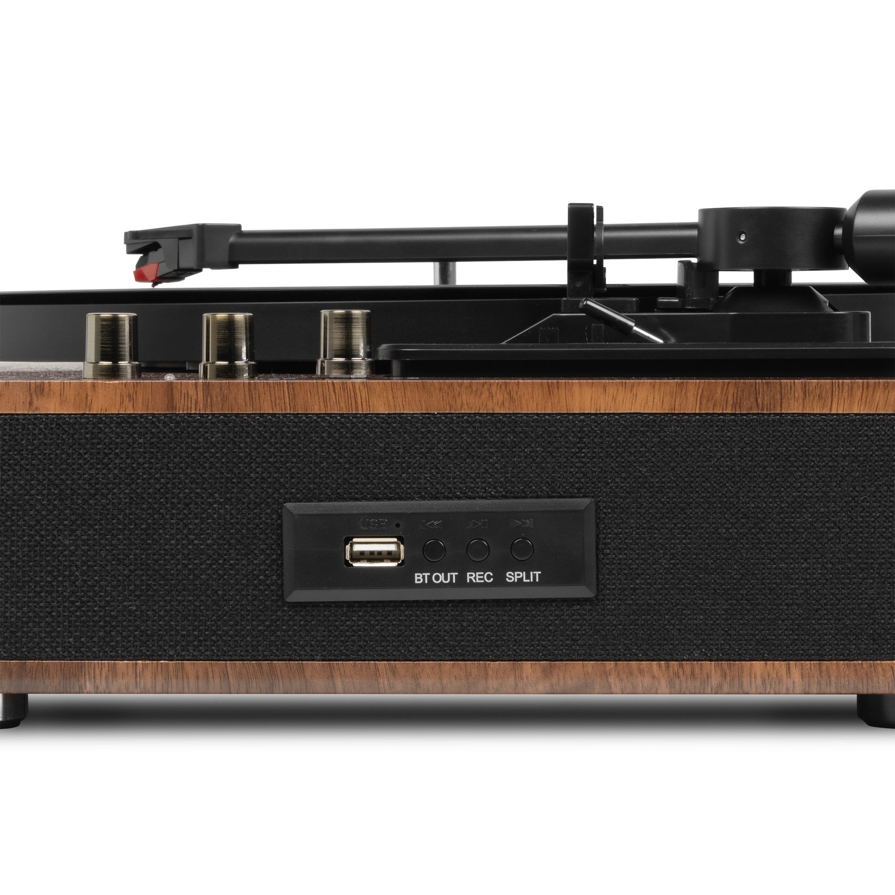 RP162 Record Player HQ BT Walnut Wood