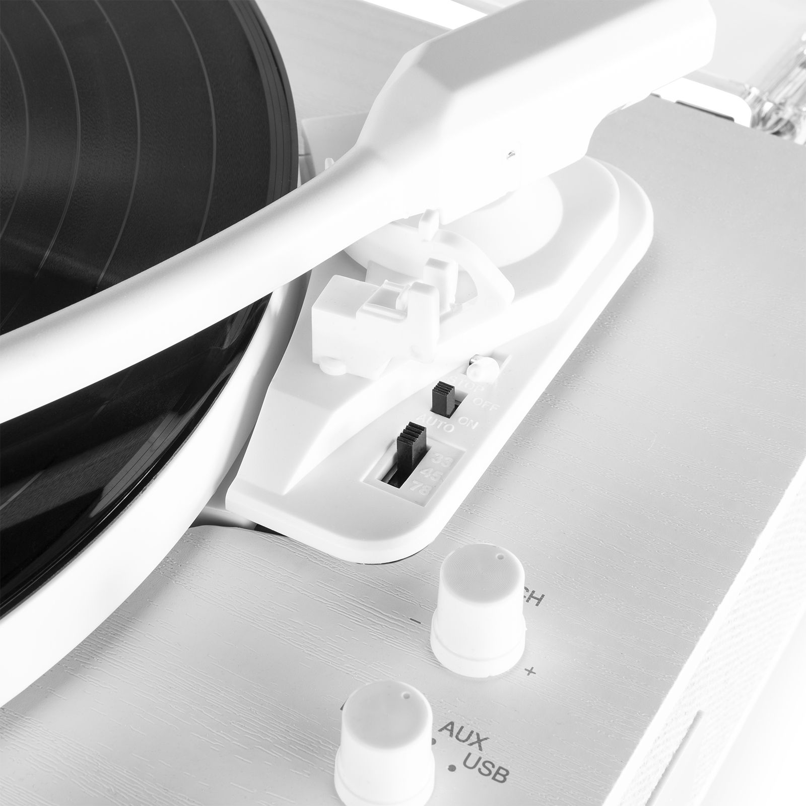 RP162W Record Player HQ BT White