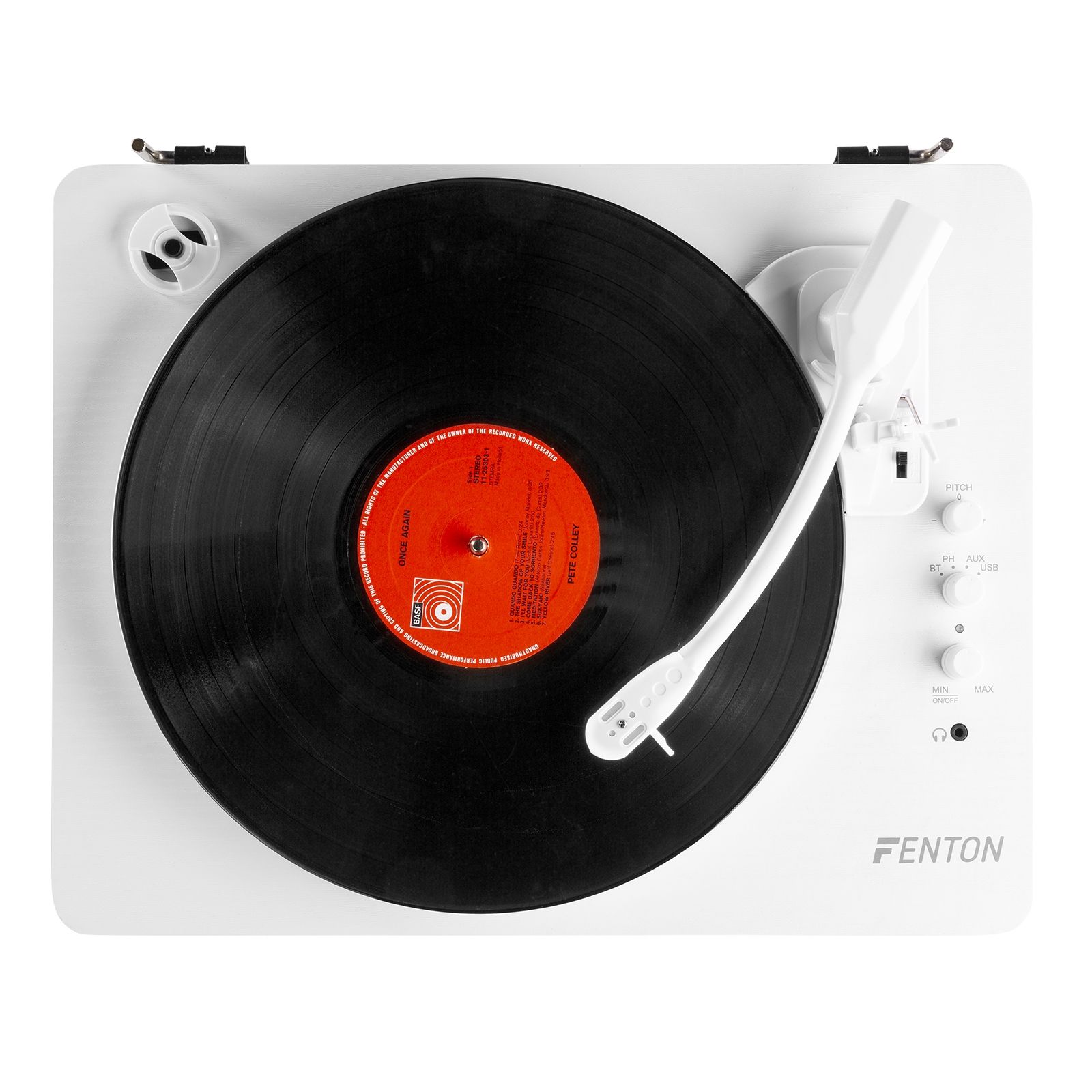 RP162W Record Player HQ BT White