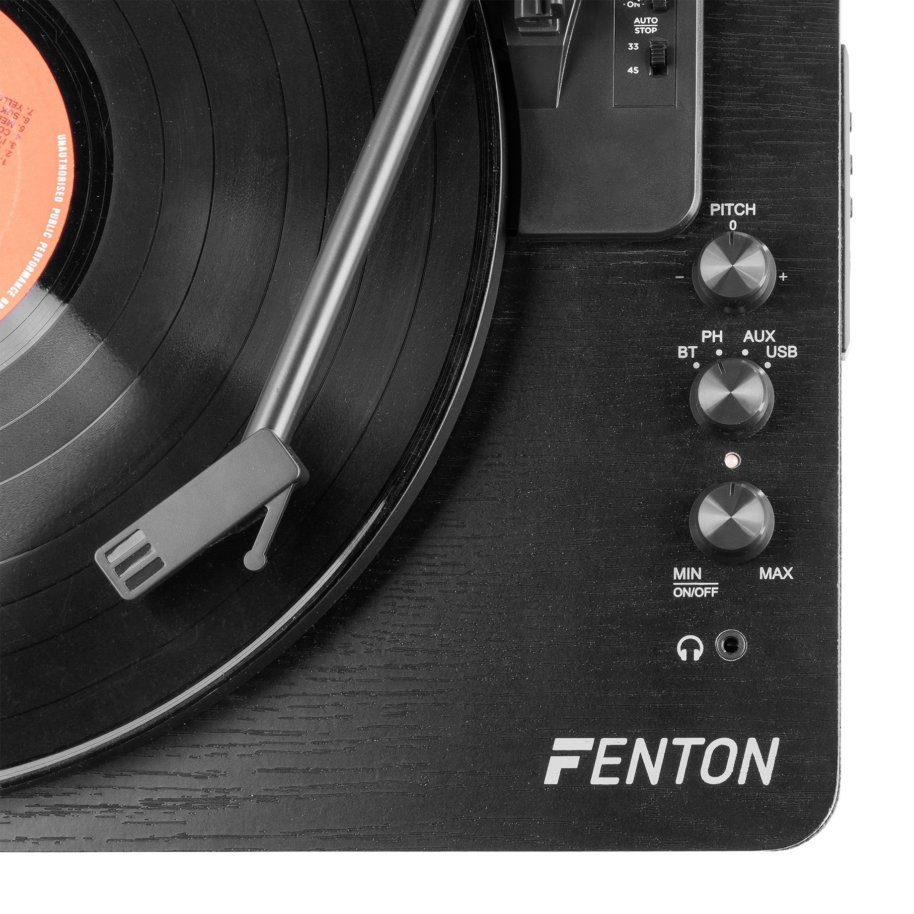 RP162B Record Player HQ BT Black