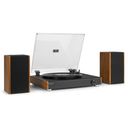 RP335 Vintage Record Player with speakers Wood