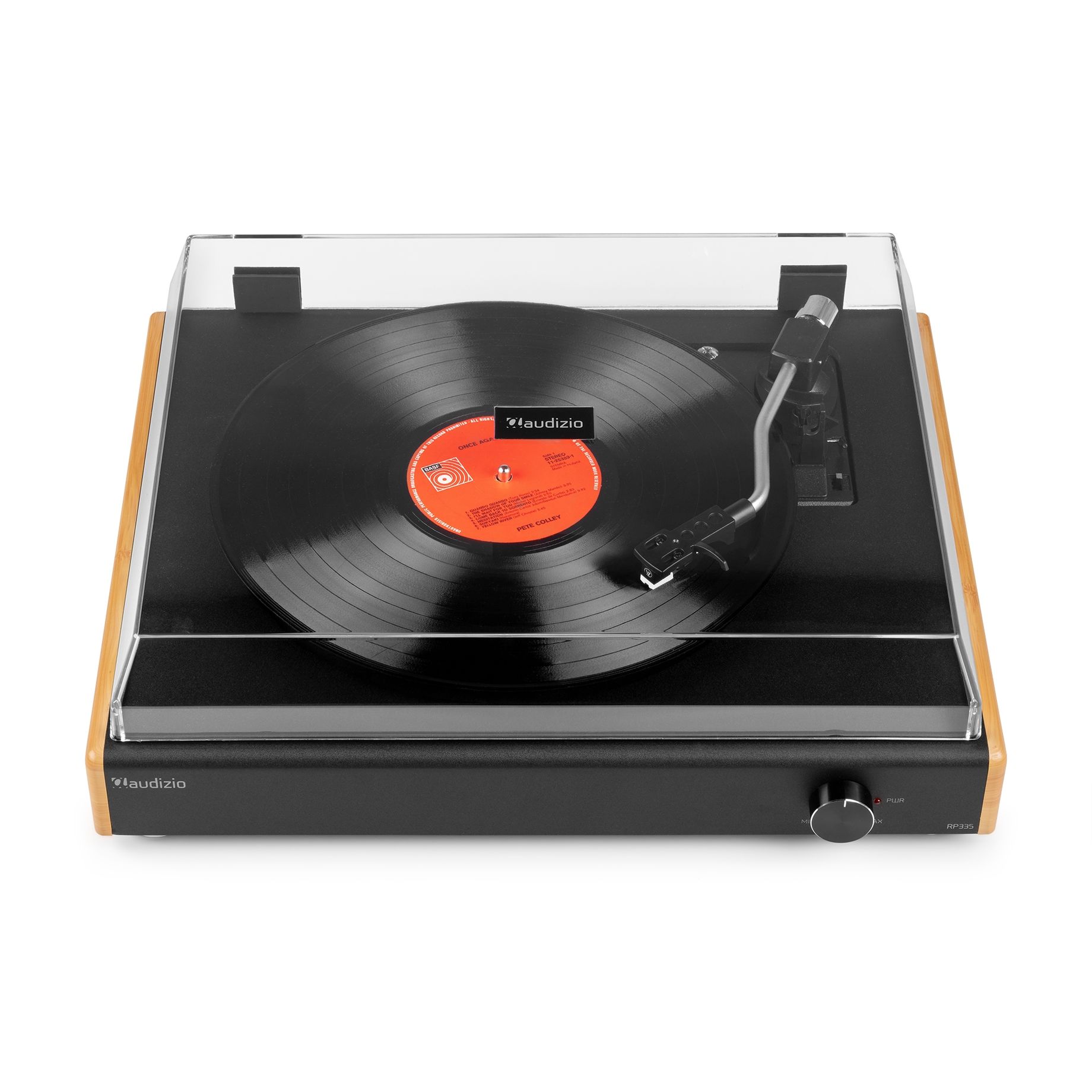 RP335BB Vintage Record Player with speakers Bamboo