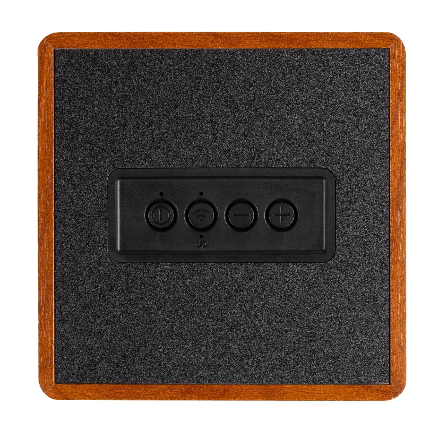 RP337W Vintage Record Player with wireless BT speakers Wood