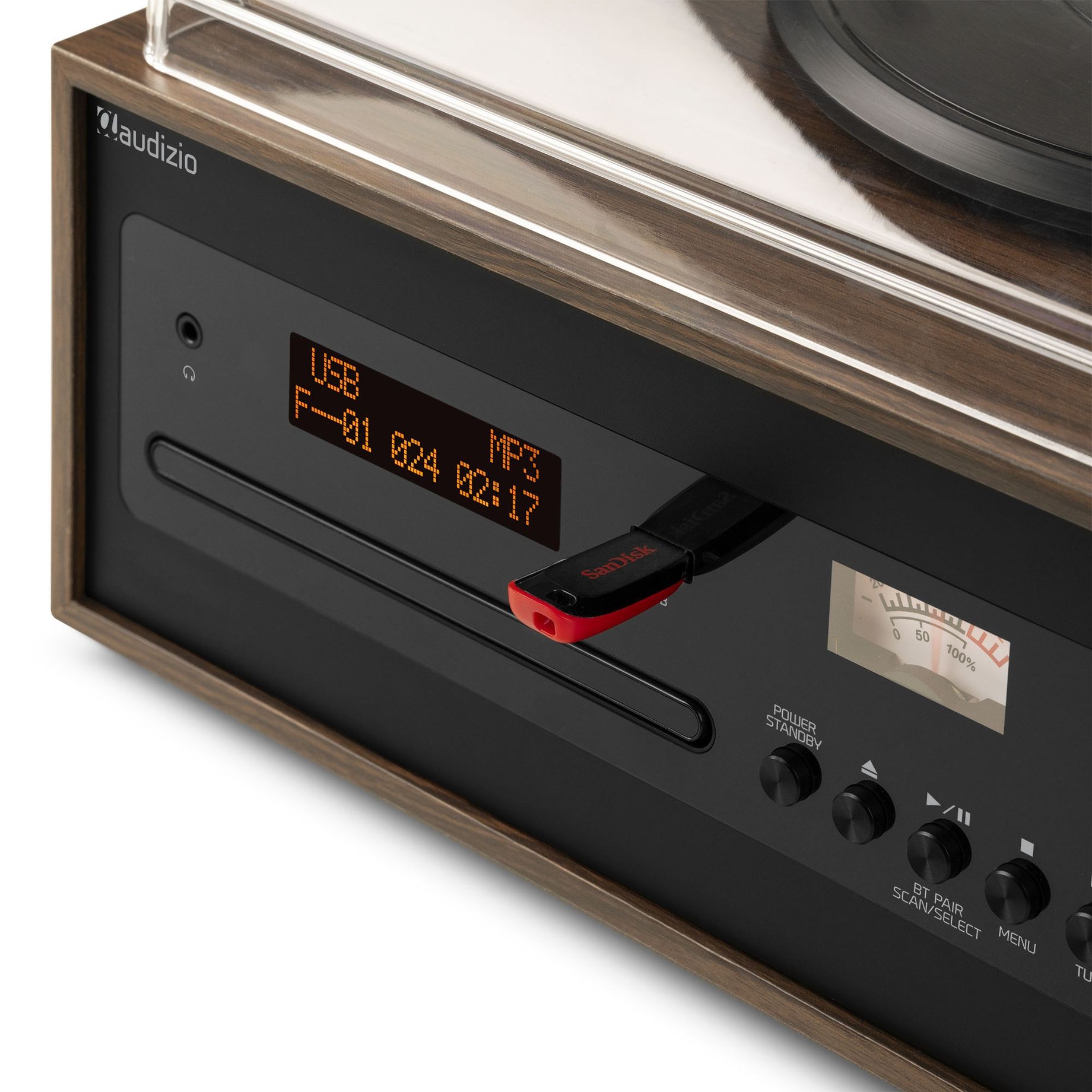 Boston Record Player Set with Speakers