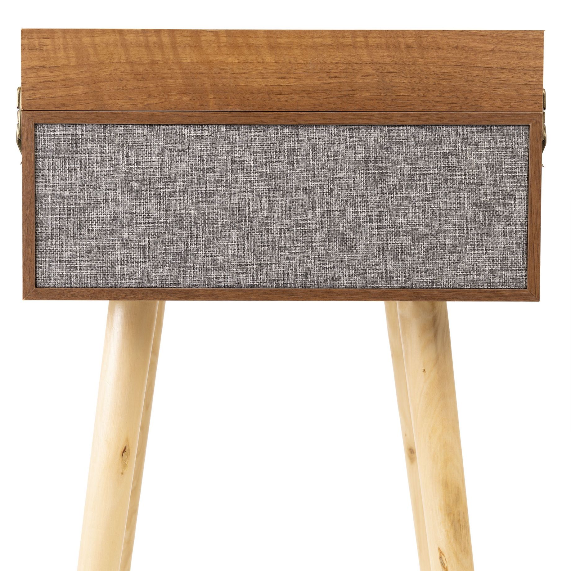 Fremont Record Player with Stand Wood