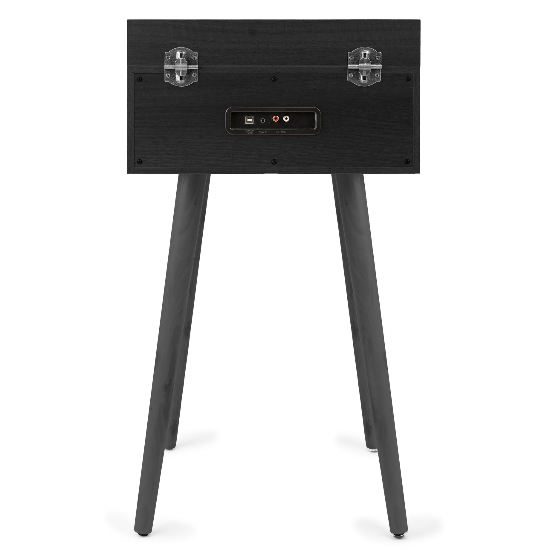 Fremont Record Player with Stand Black