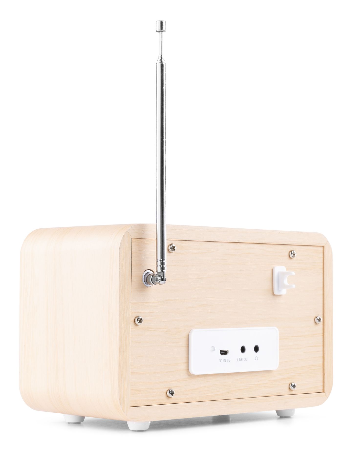 Milan DAB+ Radio with Battery White