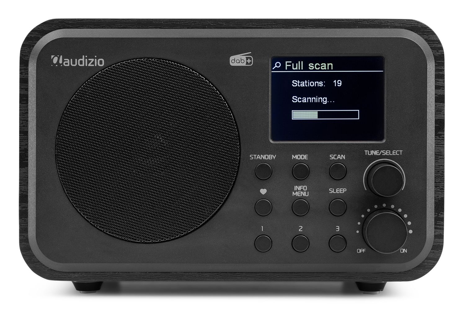 Milan DAB+ Radio with Battery Black