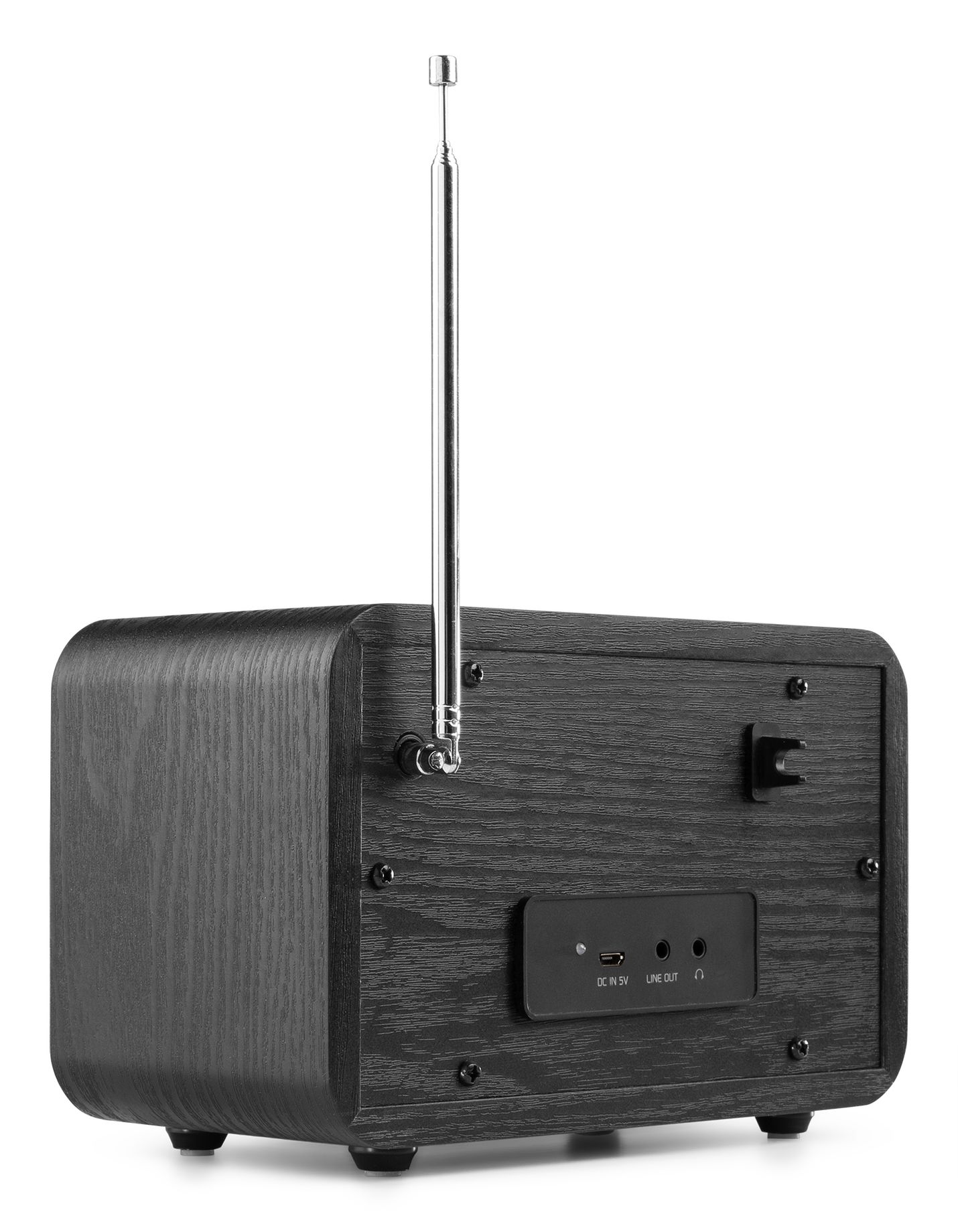 Milan DAB+ Radio with Battery Black