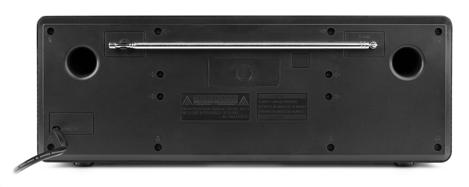 Prato All-in-One Music System CD/DAB+ Black