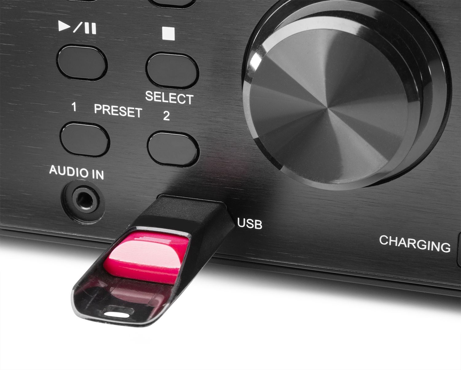 Prato All-in-One Music System CD/DAB+ Black