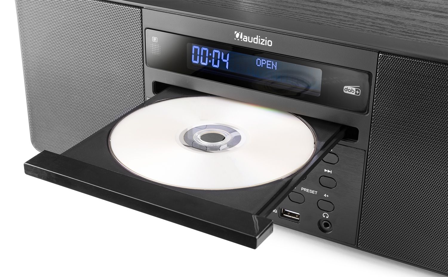 Prato All-in-One Music System CD/DAB+ Black