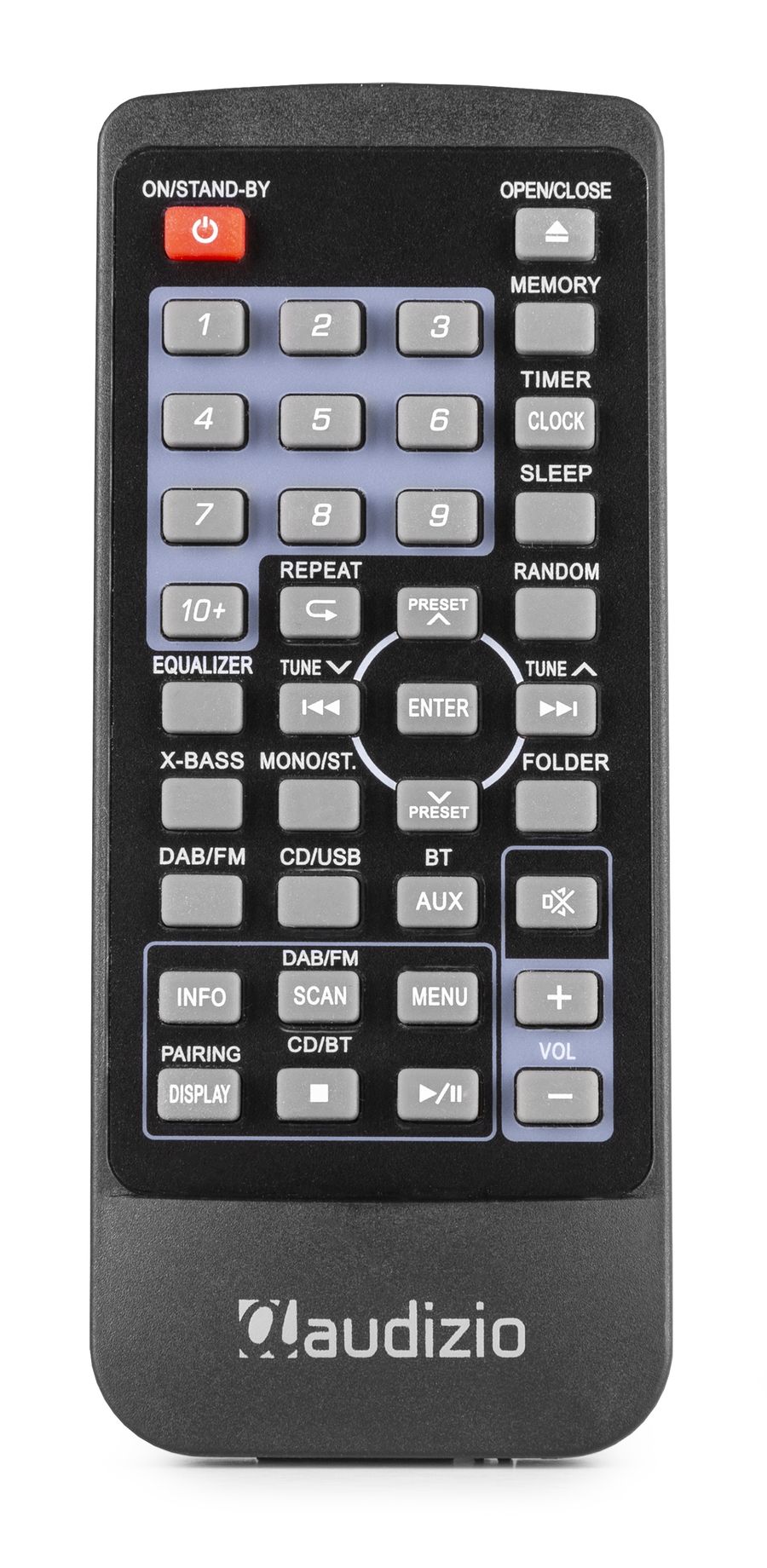 Prato All-in-One Music System CD/DAB+ Black