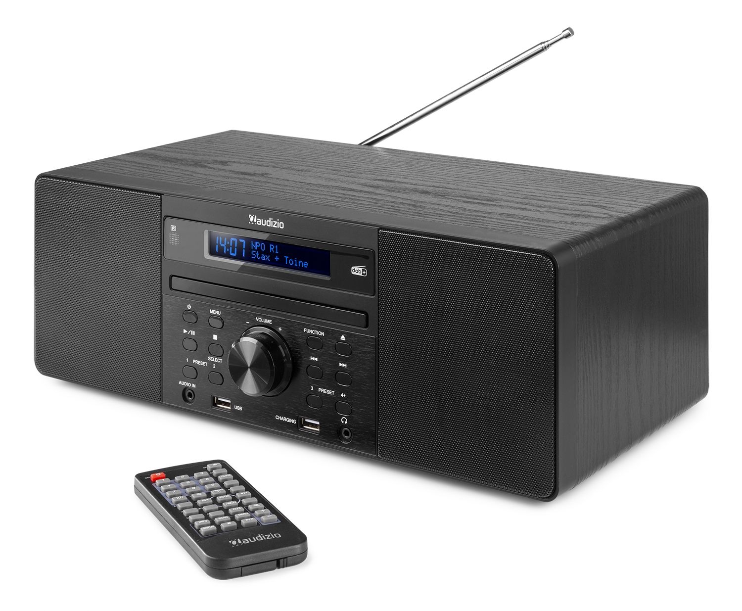 Prato All-in-One Music System CD/DAB+ Black