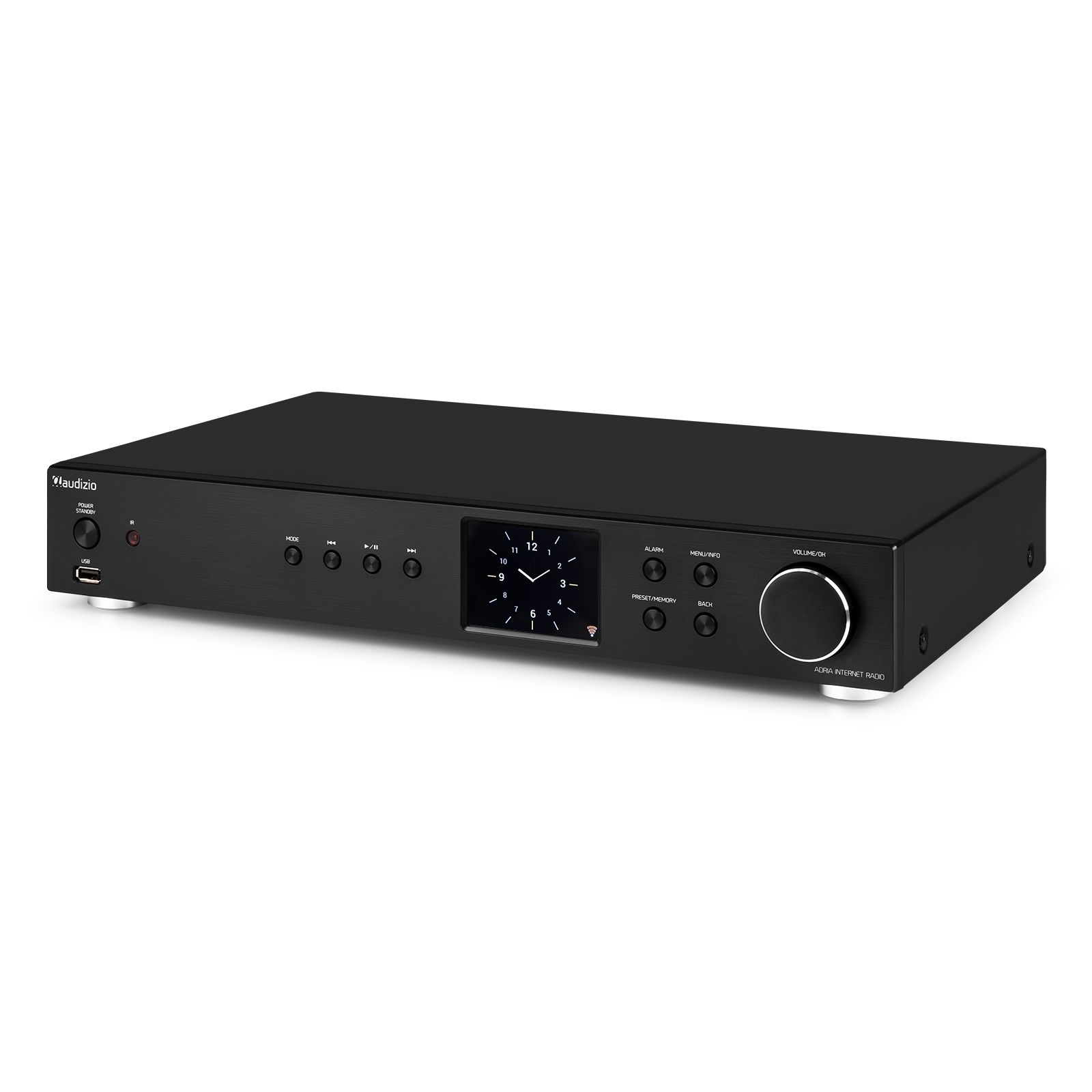 Adria WiFi Internet Radio with DAB+ and BT Black