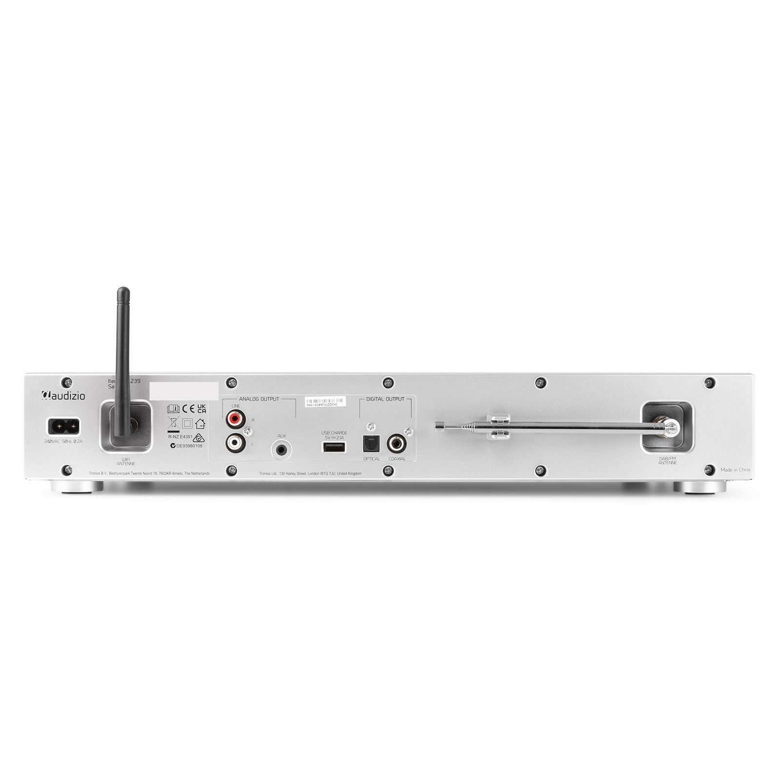 Adria WiFi Internet Radio with DAB+ and BT Alu