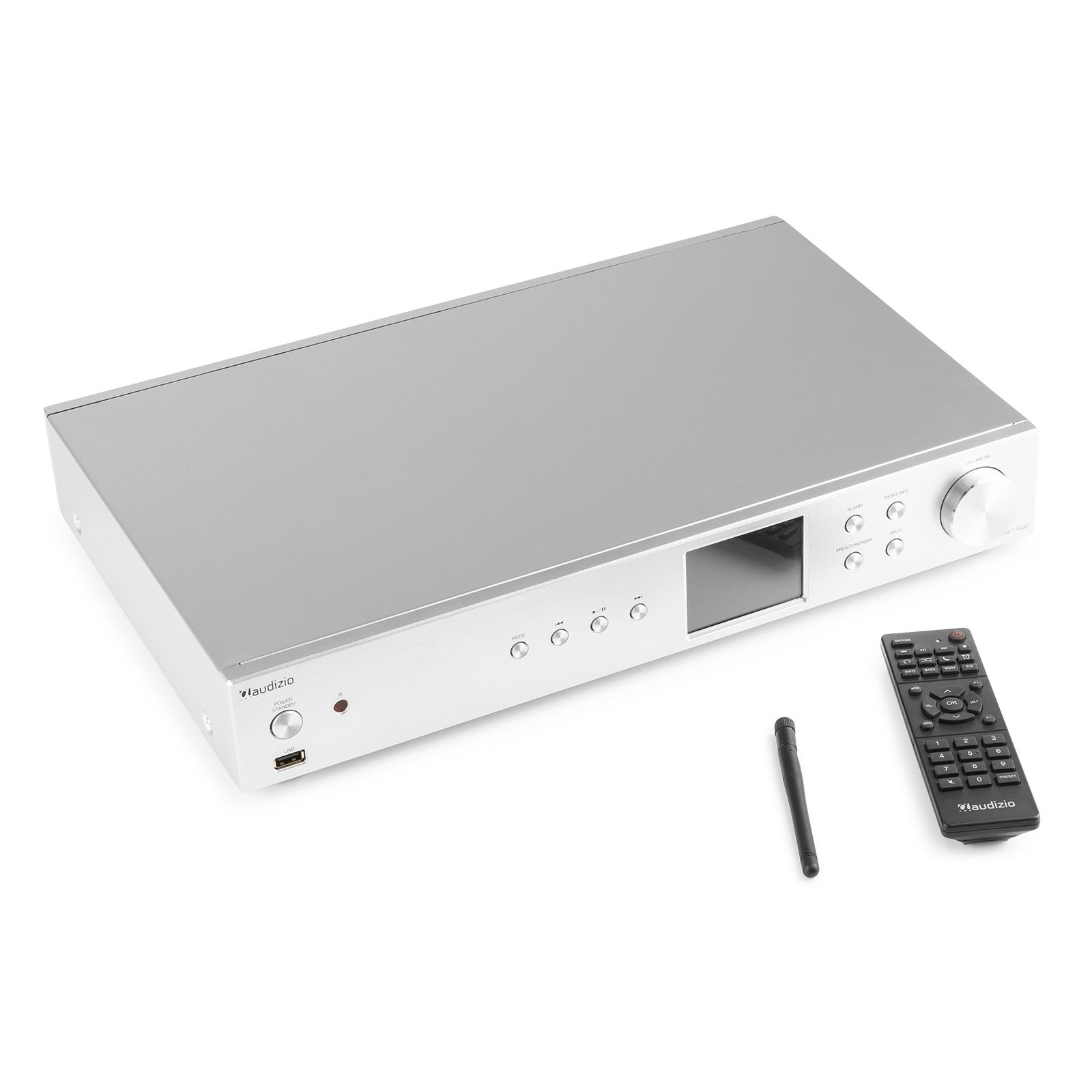 Adria WiFi Internet Radio with DAB+ and BT Alu