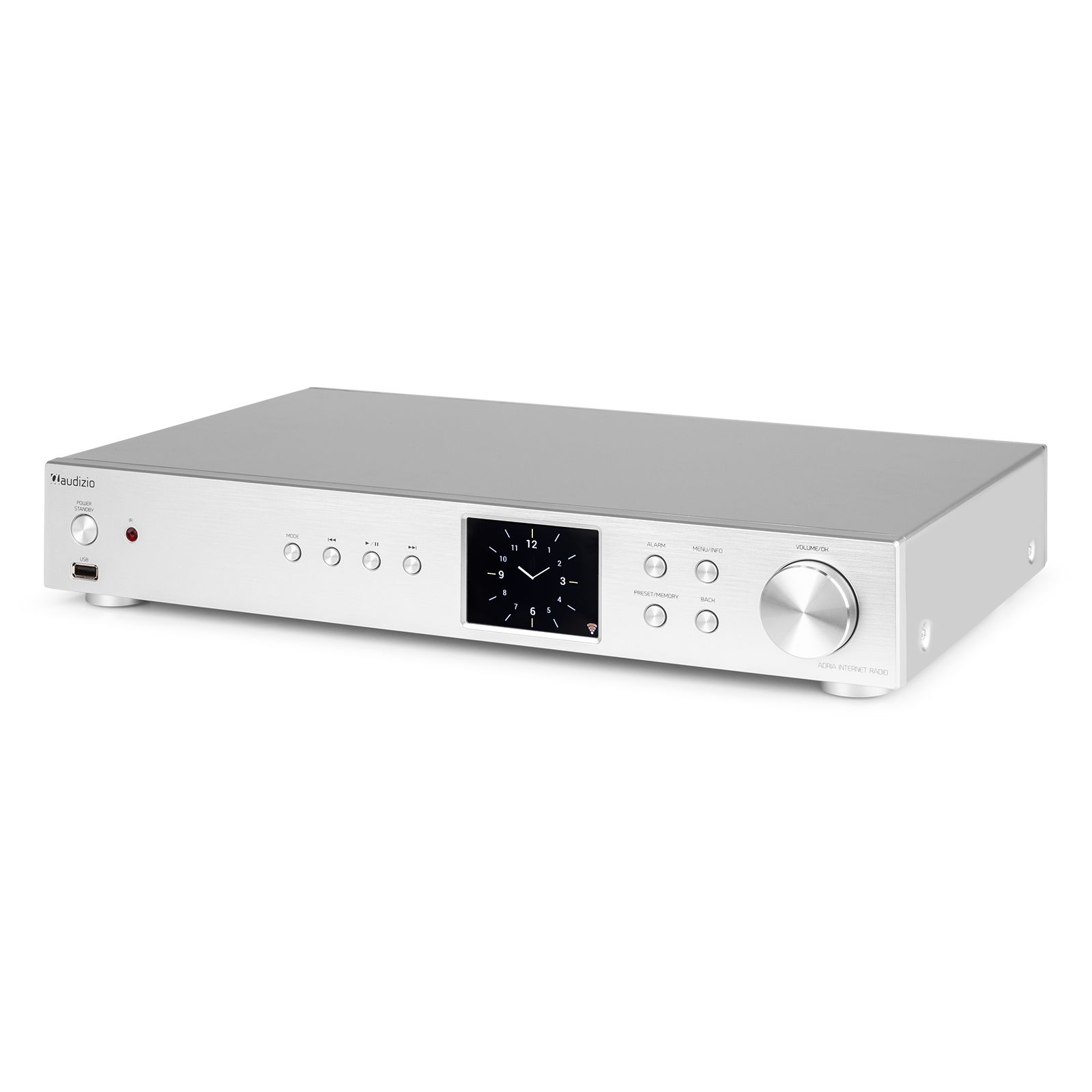 Adria WiFi Internet Radio with DAB+ and BT Alu