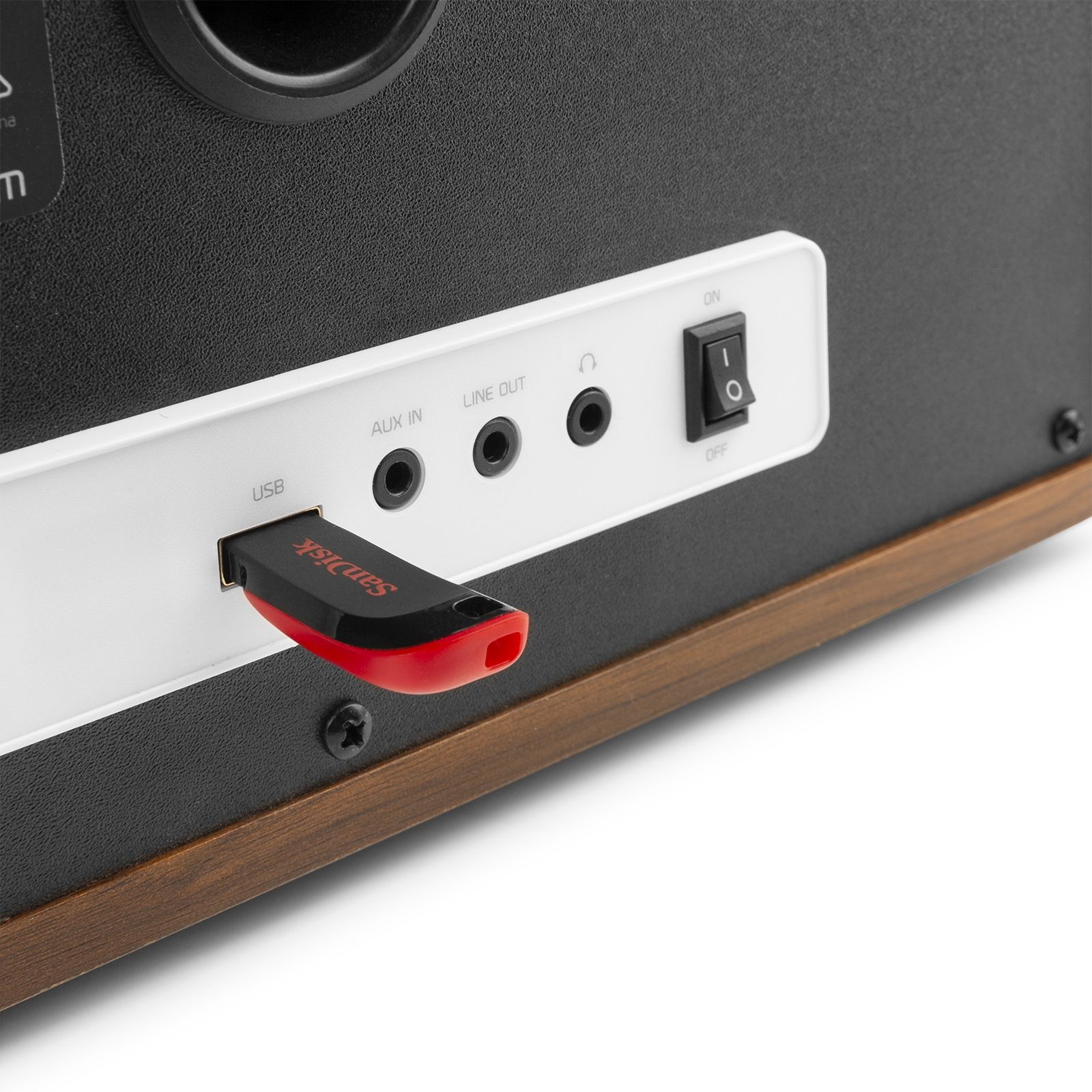 Lucca Internet Radio with DAB+ and CD Player Wood