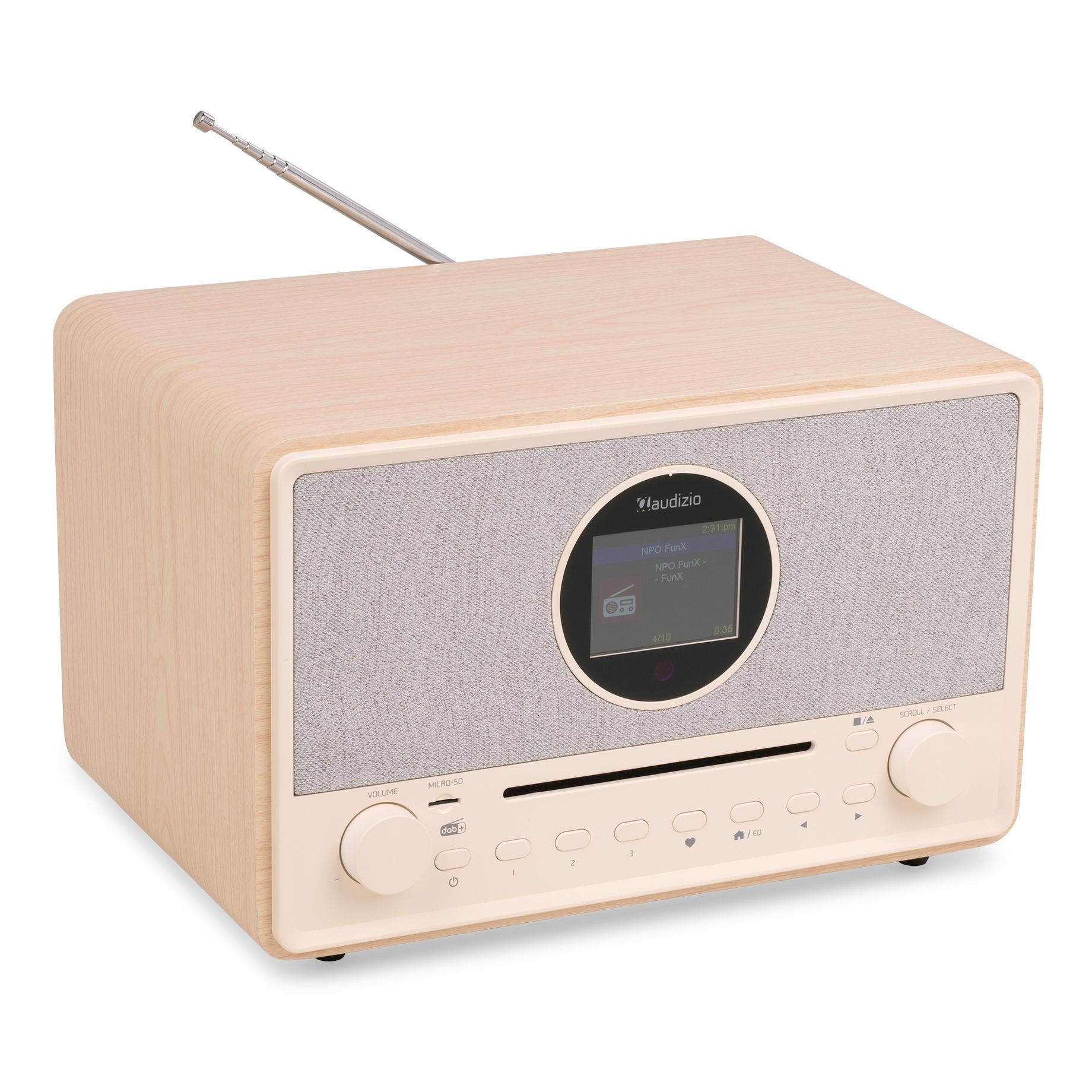 Lucca Internet Radio with DAB+ and CD Player Creme