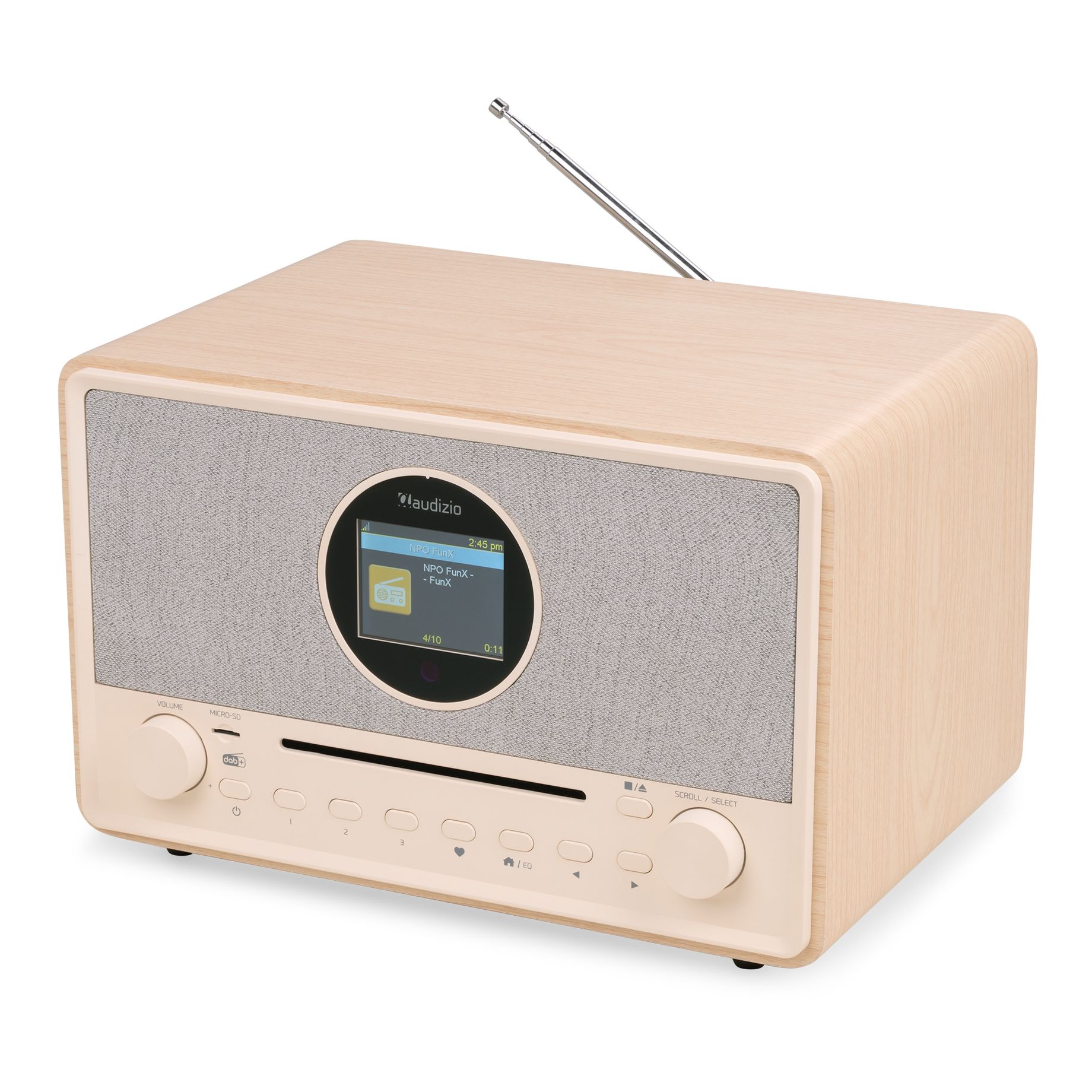 Lucca Internet Radio with DAB+ and CD Player Creme