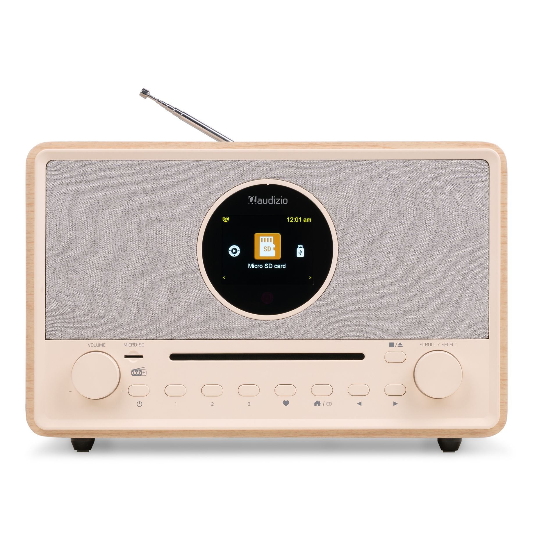 Lucca Internet Radio with DAB+ and CD Player Creme
