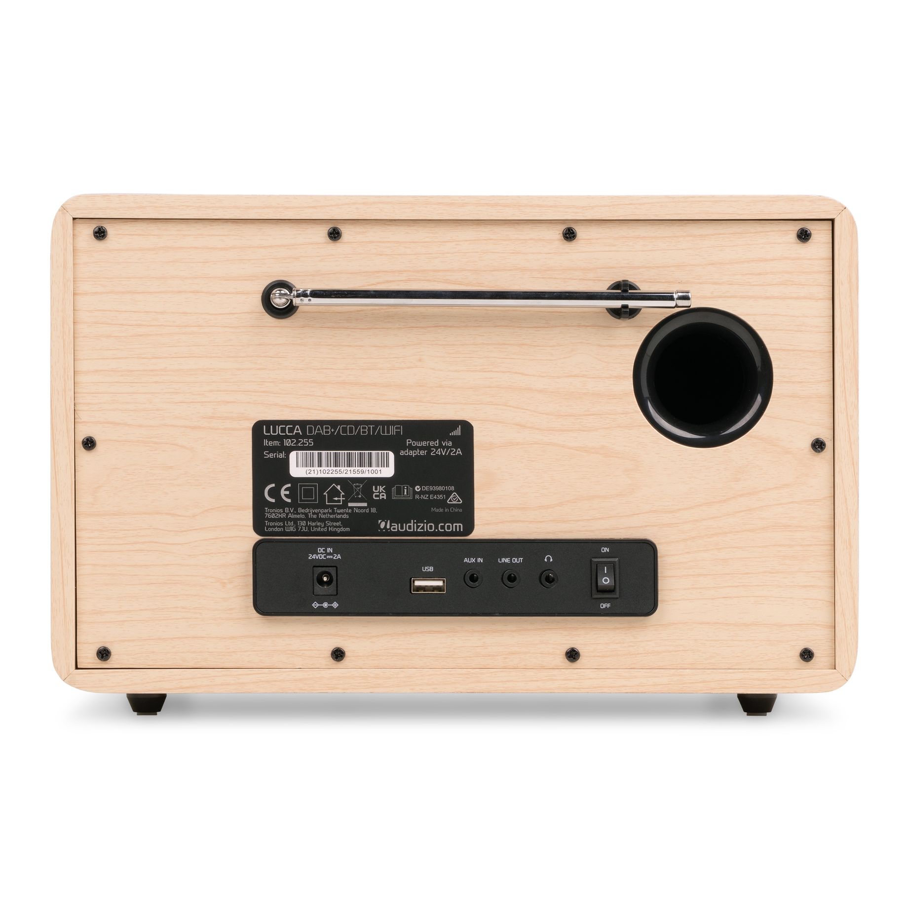 Lucca Internet Radio with DAB+ and CD Player Creme