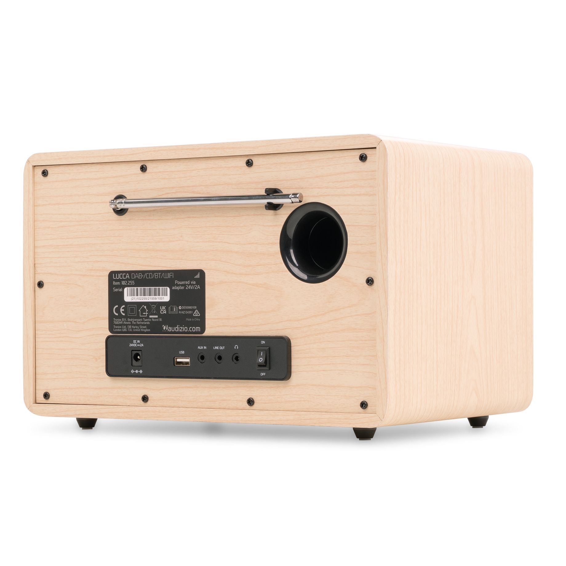 Lucca Internet Radio with DAB+ and CD Player Creme